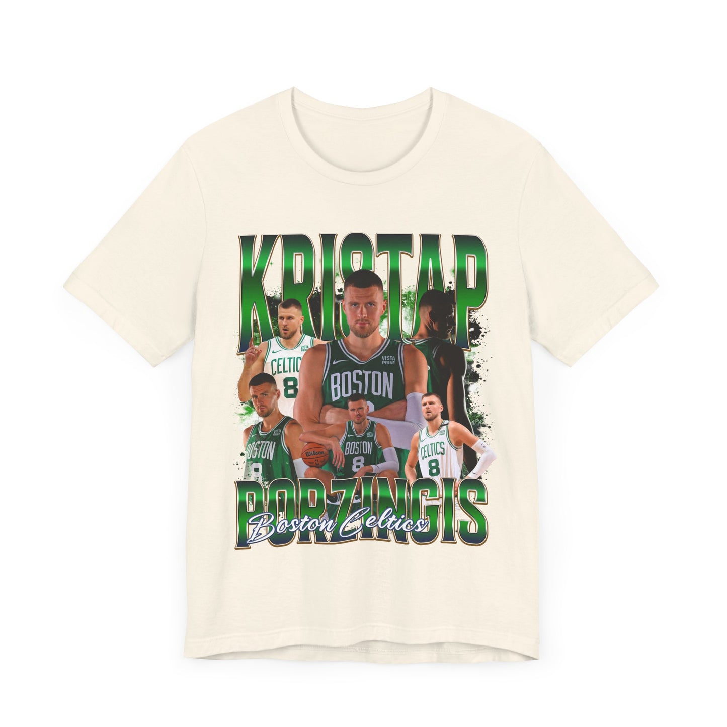 Vintage 90s Basketball Bootleg Style T-Shirt KRISTAP PORZINGIS Unisex Tee