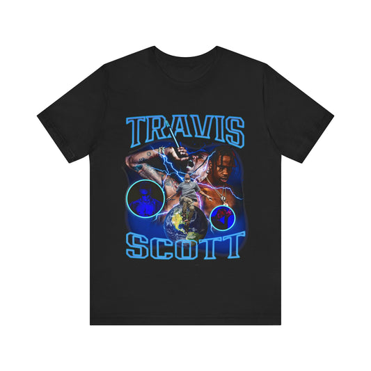 Vintage 90s Rap Bootleg Style T-Shirt TRAVIS SCOTT 90s Unisex Graphic Tee Shirt