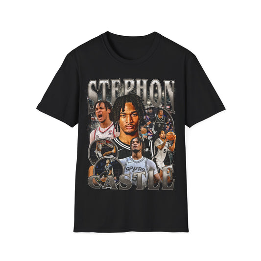 Vintage 90s Basketball Bootleg Style T-Shirt, STEPHON CASTLE Retro Basketball Shirt Unisex Graphic Tee