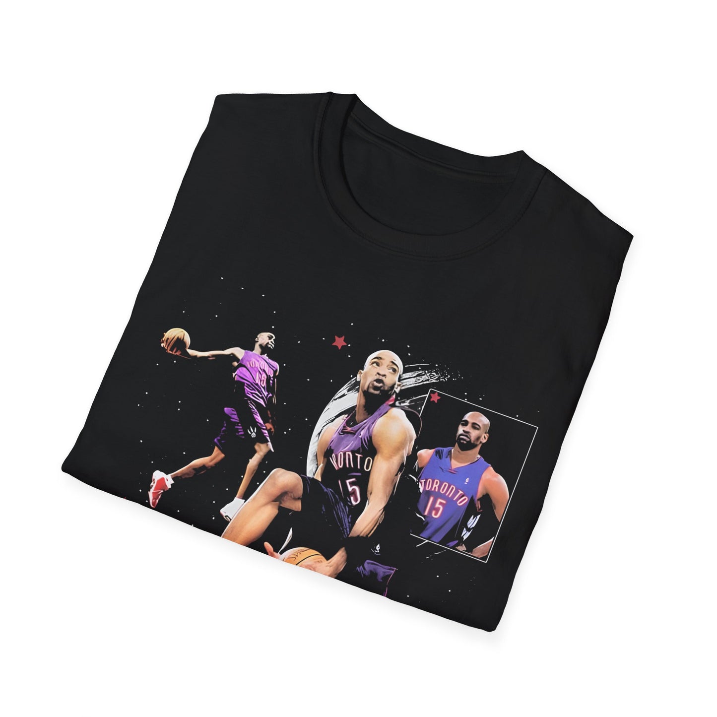 Vintage 90s Basketball Bootleg Style T-Shirt VINCE CARTER 2000 DUNK CONTEST Retro Basketball Shirt Unisex Graphic Tee
