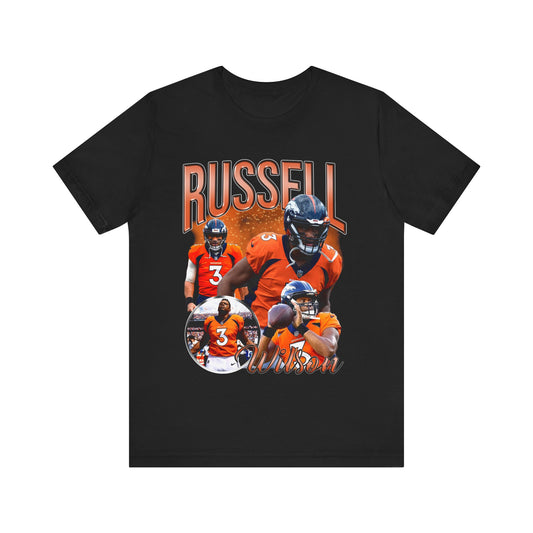Vintage 90s Football Bootleg Style TShirt RUSSELL WILSON Unisex Graphic Tee