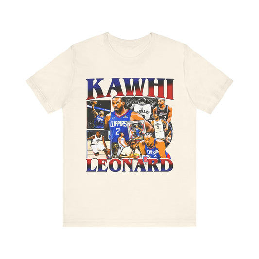Vintage 90s Basketball Bootleg Style T-Shirt, KAWHI LEONARD Unisex Graphic Tee