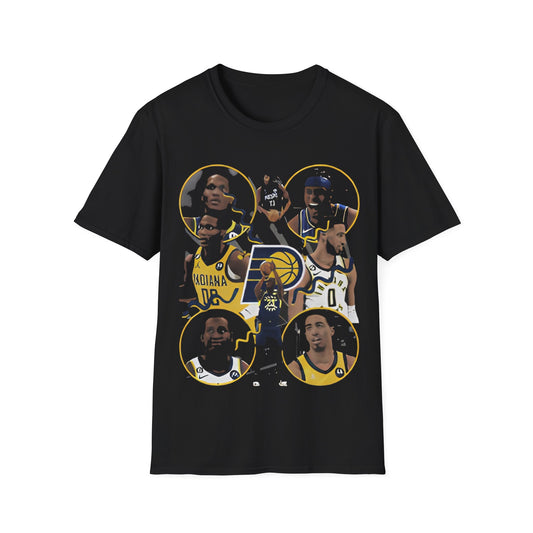 Vintage 90s Basketball Bootleg Style T-Shirt, IND Retro Basketball Shirt Unisex Graphic Tee