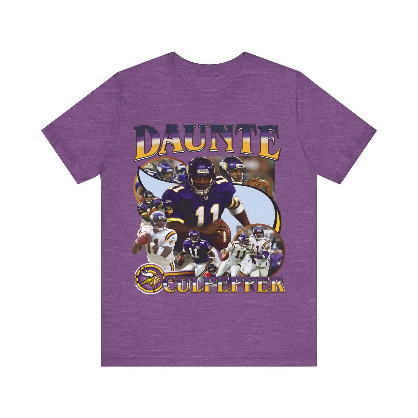 Vintage 90s Football Bootleg Style TShirt DAUNTE CULPEPPER Unisex Graphic Tee