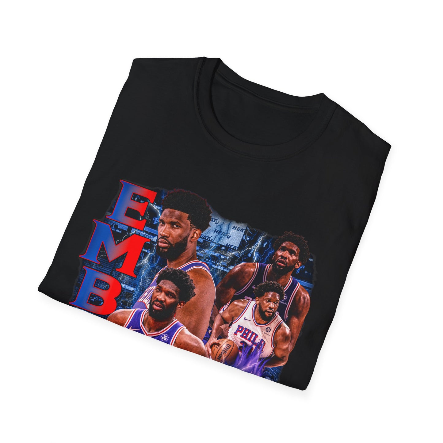 Vintage 90s Basketball Bootleg Style T-Shirt, JOEL EMBIID Graphic Tee, Retro Basketball Shirt Unisex Graphic Tee