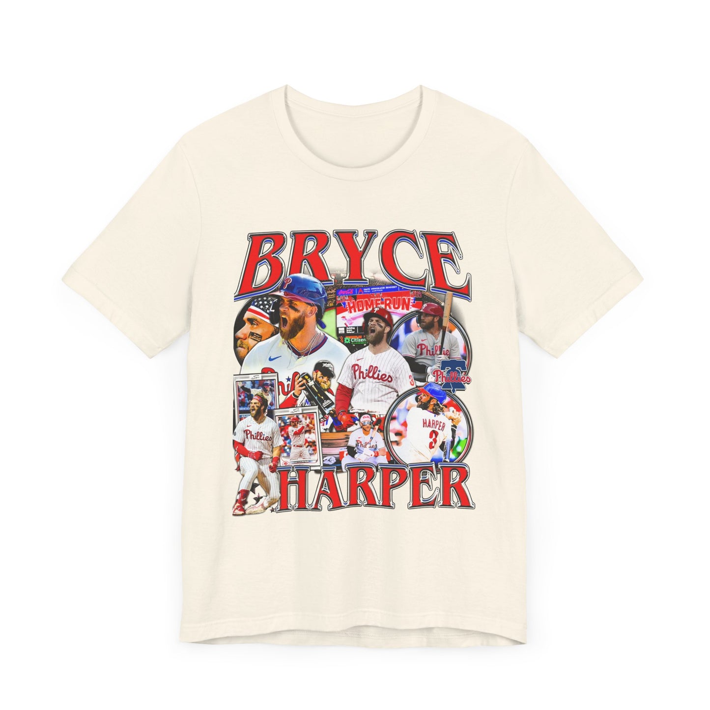 Vintage 90s Baseball Bootleg Style T-Shirt BRYCE HARPER Unisex Graphic Tee Shirt