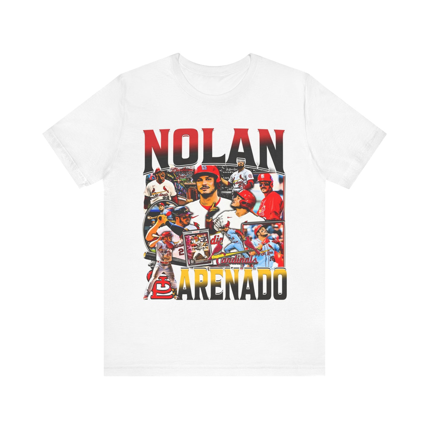 Vintage 90s Baseball Bootleg Style T-Shirt NOLAN ARENADO 90s Unisex Graphic Tee