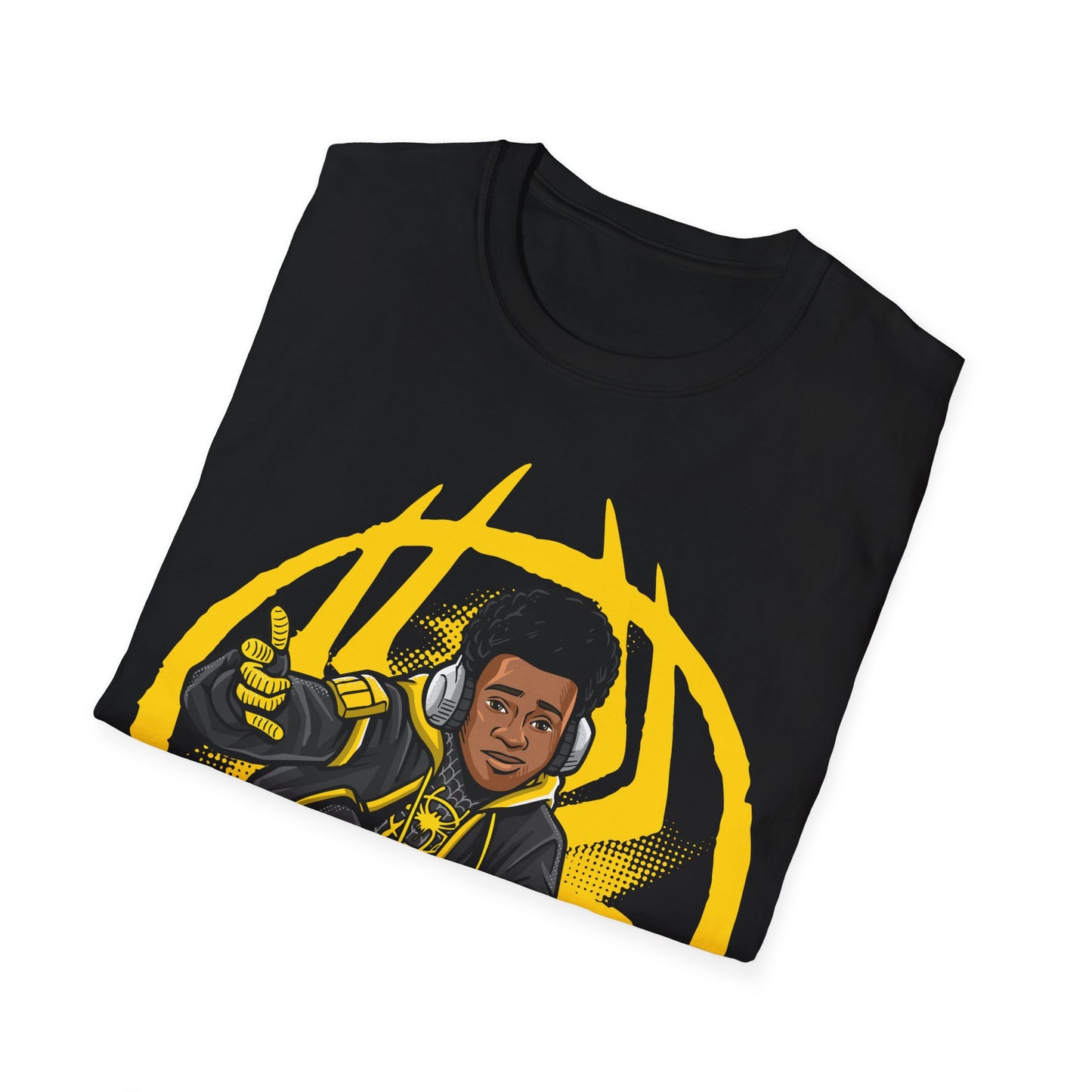 YELLOW THUNDER 4 MILES PREMIUM STREETWEAR Unisex Softstyle T-Shirt