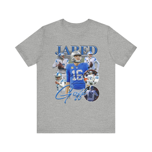 Vintage 90s Football Bootleg Style T-Shirt JARED GOFF Unisex Graphic Tee Shirt