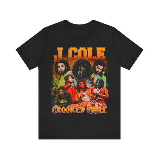 Vintage 90s Rap Bootleg Style T-Shirt JCOLE Vintage 90s Unisex Graphic Tee Shirt