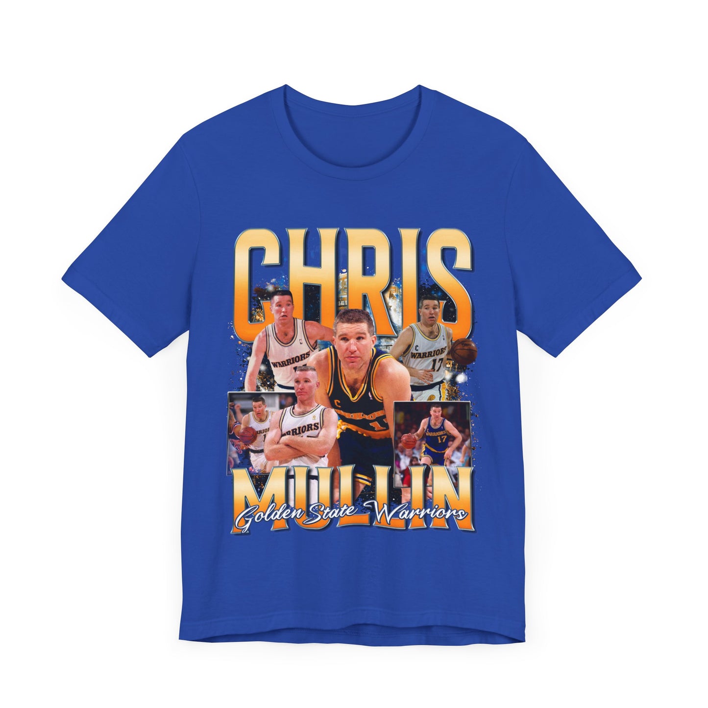 Vintage 90s Basketball Bootleg Style T-Shirt CHRIS MULLIN Unisex Graphic Tee