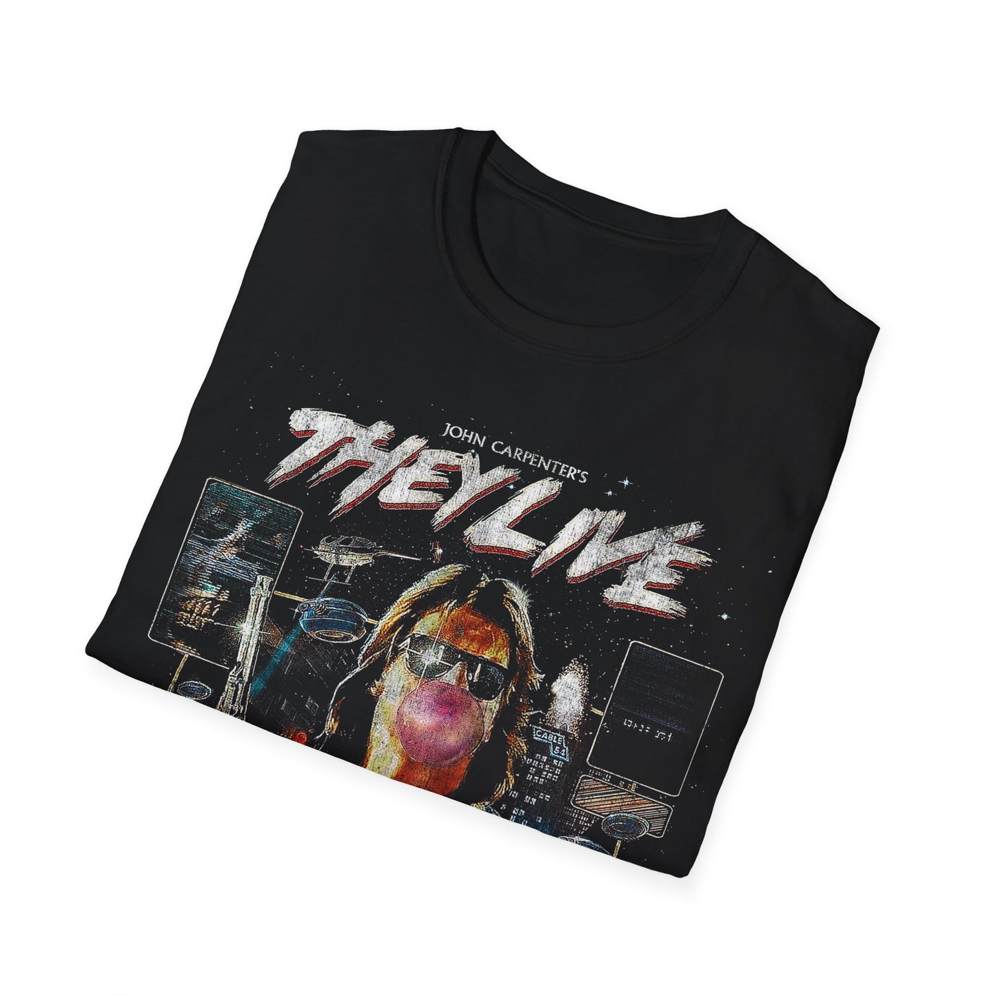 THEY LIVE POP CULTURE Unisex Softstyle T-Shirt