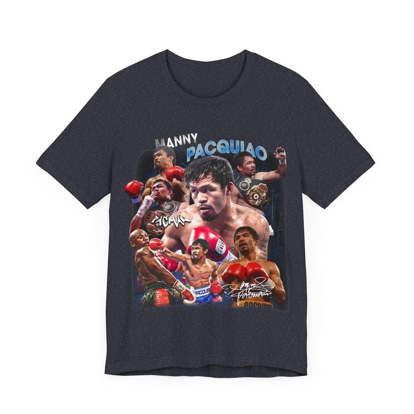 Vintage 90s Fighter Bootleg Style TShirt MANNY PACQUIAO Unisex Graphic Tee Shirt