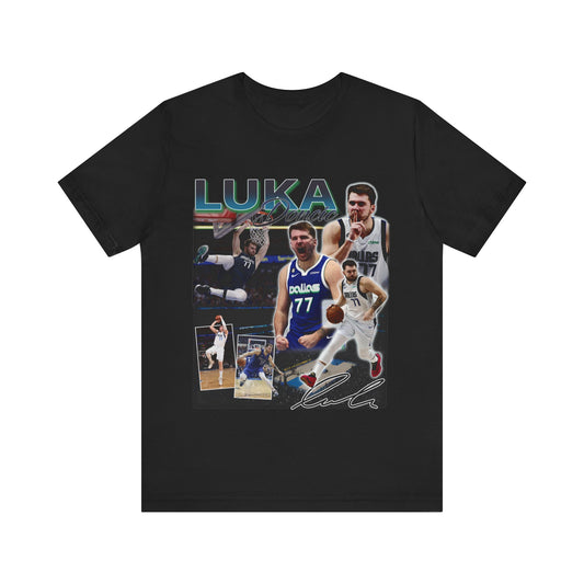 Vintage 90s Basketball Bootleg Style T-Shirt, LUKA DONCIC Unisex Graphic Tee