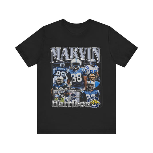 Vintage 90s Football Bootleg Style T-Shirt MARVIN HARRISON Unisex Graphic Tee