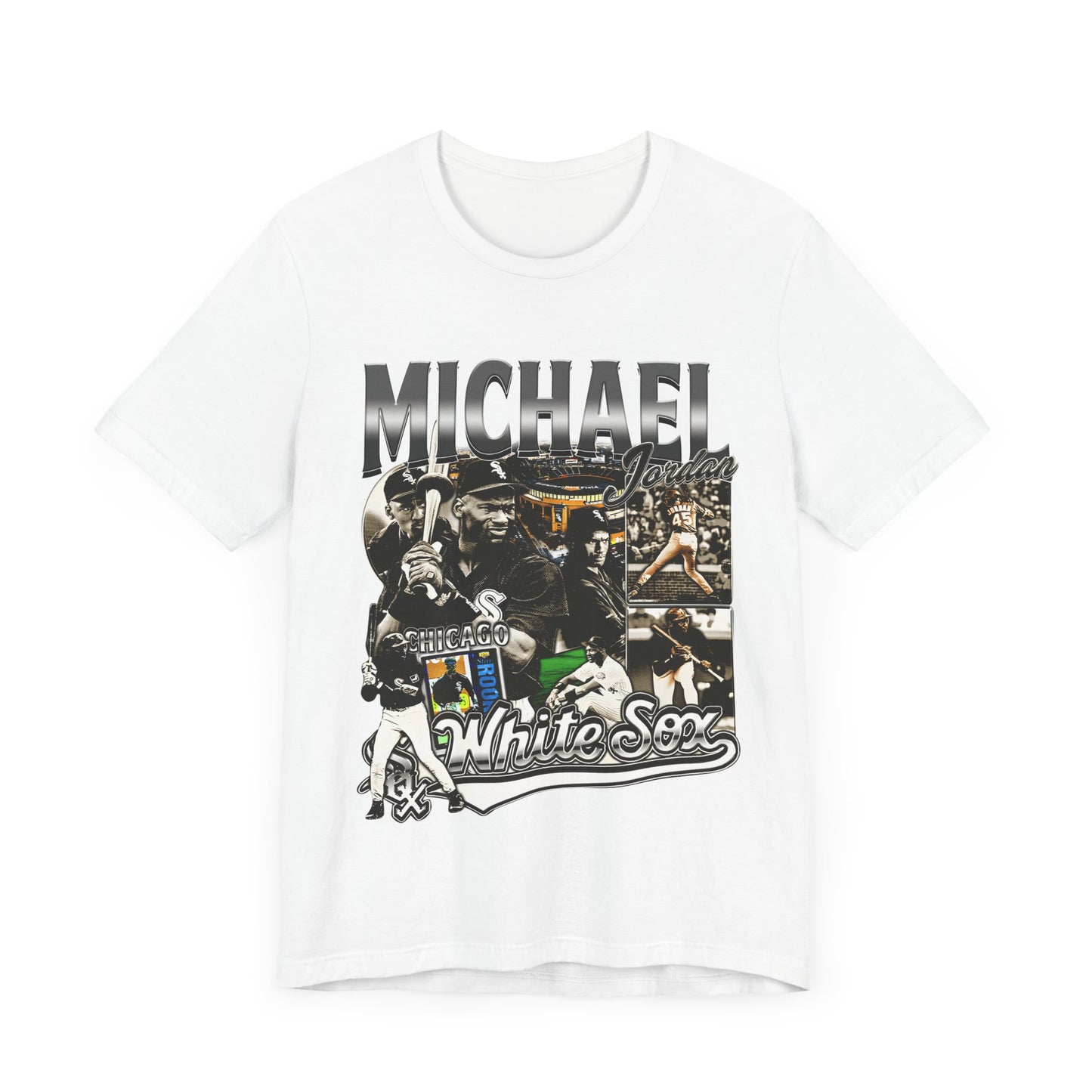 Vintage 90s Baseball Bootleg Style T-Shirt MICHAEL JORDAN 90s Unisex Graphic Tee