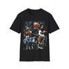 Vintage 90s Basketball Bootleg Style T-Shirt, MICHAEL JORDAN COLLEGE Retro Basketball Shirt Unisex Graphic T SHIRT