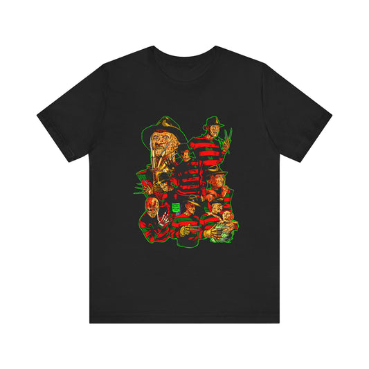 HALLOWEEN FREDDY RETRO Unisex Jersey Short Sleeve Tee