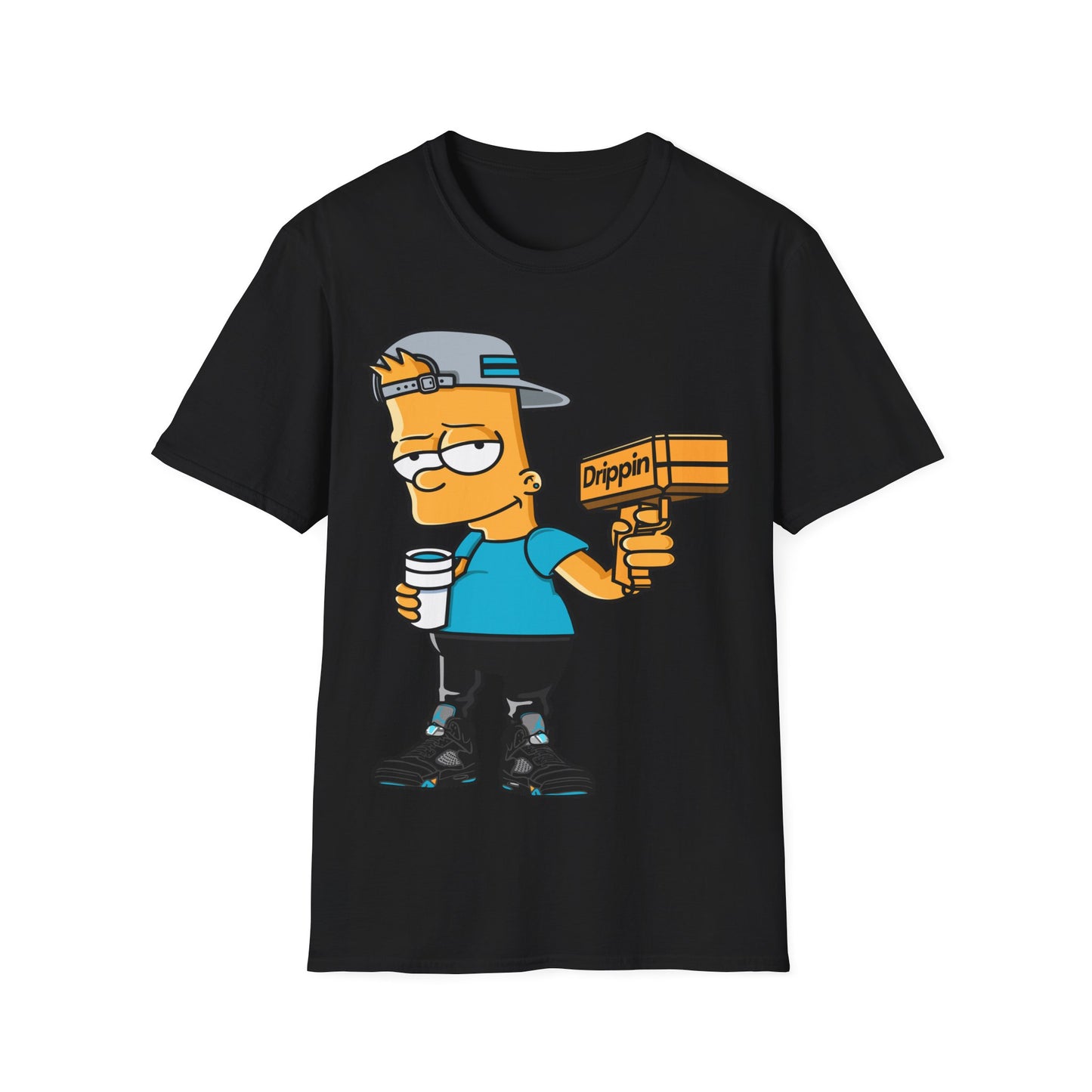 DRIPPIN HARD PREMIUM STREETWEAR Unisex Softstyle T-Shirt