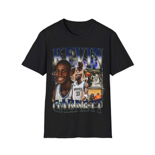 Vintage 90s Basketball Bootleg Style T-Shirt, KEVIN GARNETT Retro Basketball Shirt Unisex Graphic Tee