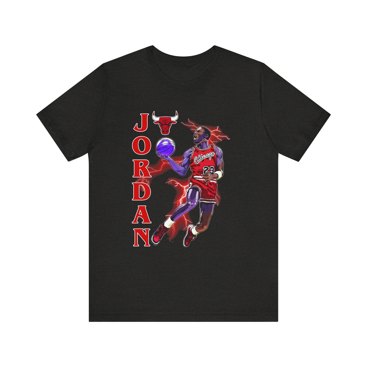 JORDAN RED 23 Unisex Jersey Short Sleeve Tee