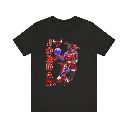 JORDAN RED 23 Unisex Jersey Short Sleeve Tee