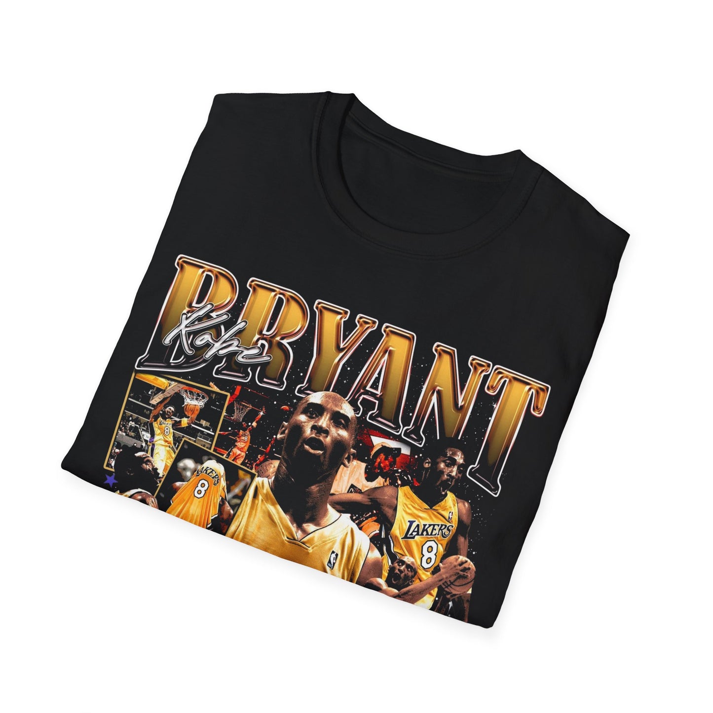 Vintage 90s Basketball Bootleg Style T-Shirt, KOBE BRYANT Retro Basketball Shirt Unisex Graphic Tee