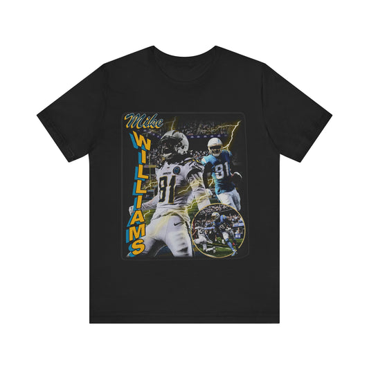 Vintage 90s Football Bootleg Style TShirt MIKE WILLIAMS 90s Unisex Graphic Tee