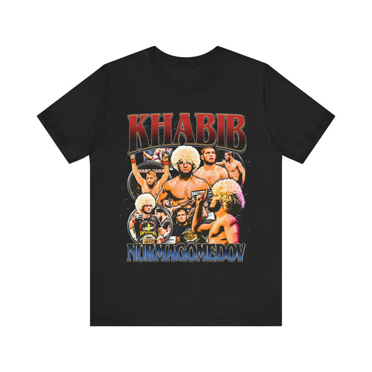 Vintage 90s Bootleg Style T-Shirt, Fighter KHABIB NURMAGOMEDOV Unisex Tee Shirt