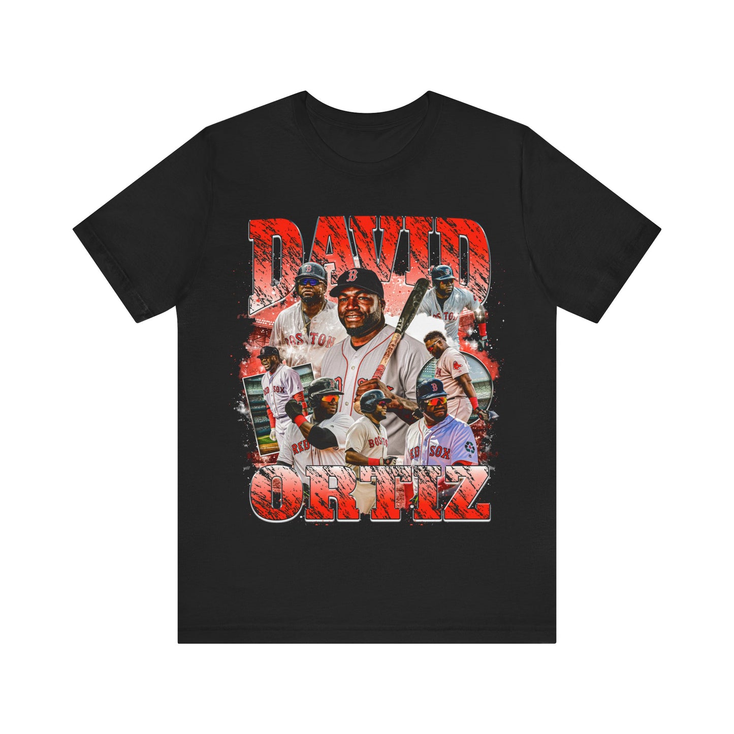 Vintage 90s Baseball Bootleg Style T-Shirt DAVID ORTIZ 90s Unisex Graphic Tee