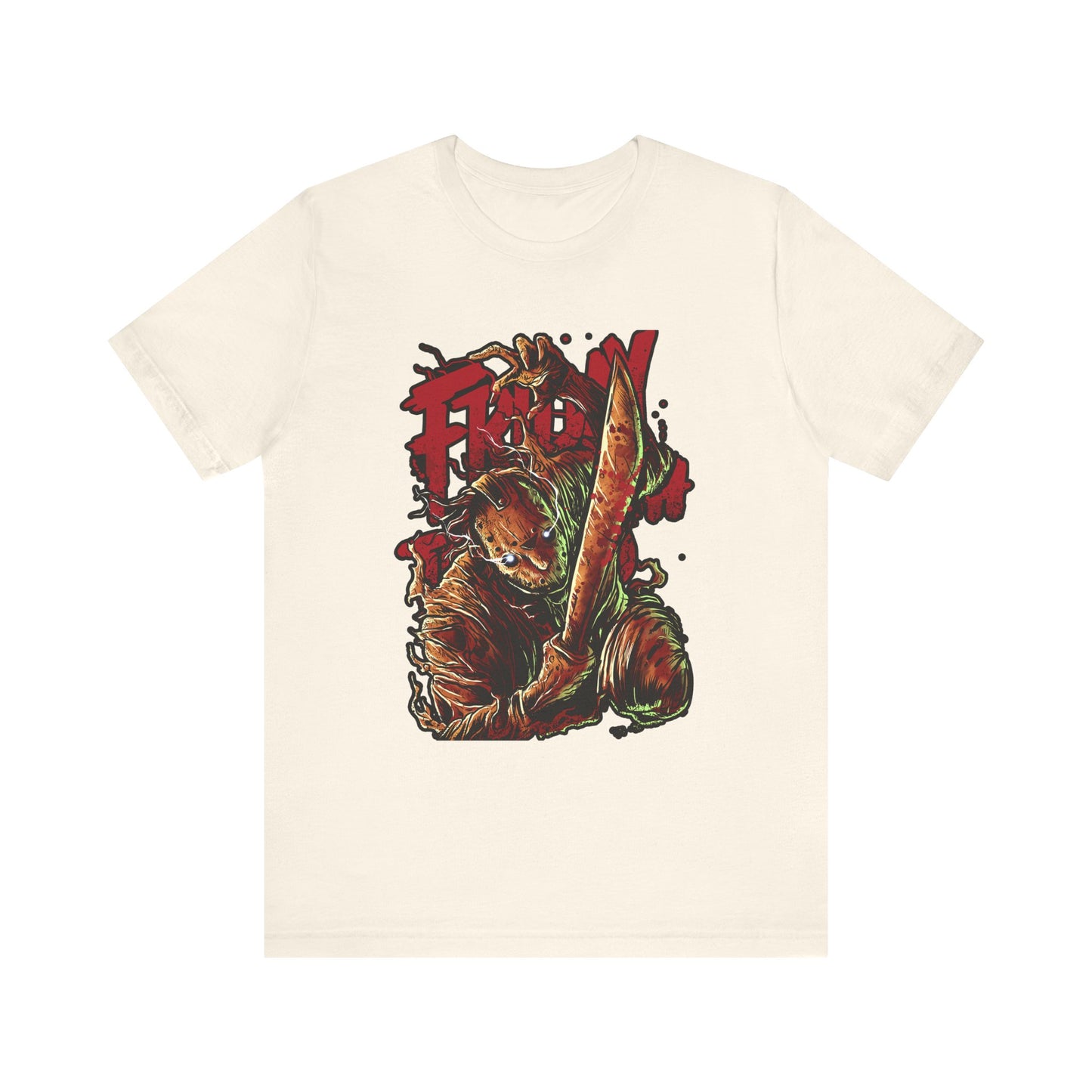 JASON FRIDAY 13TH Halloween Unisex Jersey Short Sleeve Tee