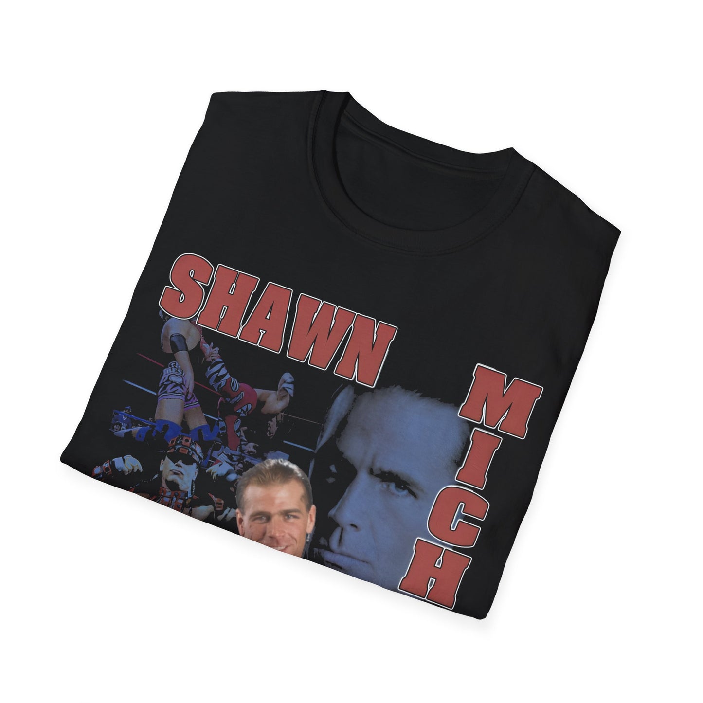 Vintage 90s Bootleg Style T-Shirt, Wrestler SHAWN MICHAELS Vintage Graphic Tee, Retro Wrestler Shirt Unisex Graphic Tee Shirt