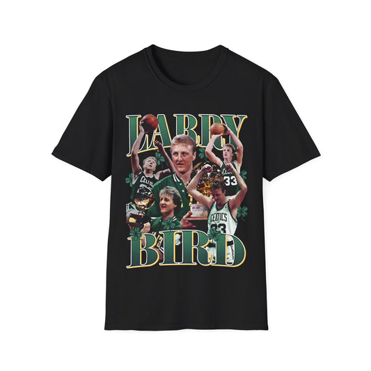 Vintage 90s Basketball Bootleg Style T-Shirt, LARRY BIRD THE LEGEND Graphic Tee, Retro Basketball Shirt Unisex Graphic Tee