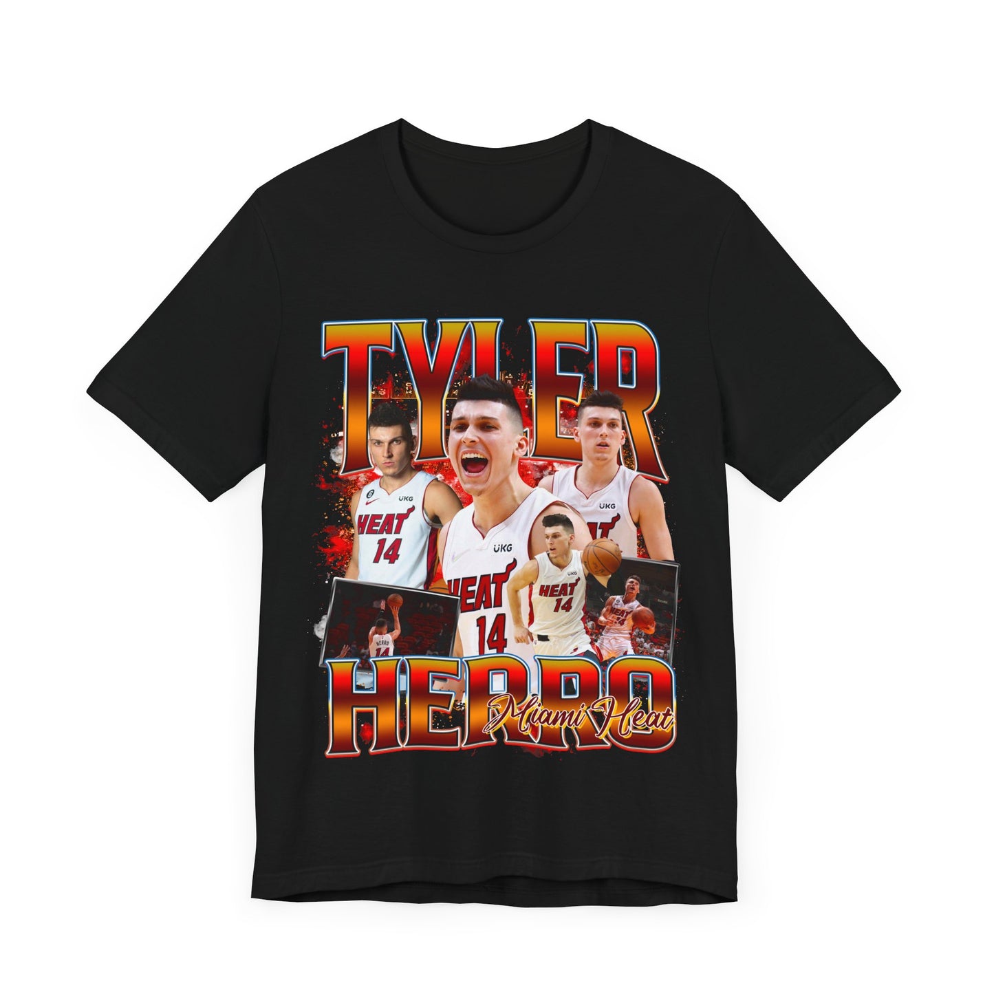 Vintage 90s Basketball Bootleg Style T-Shirt TYLER HERRO 90s Unisex Graphic Tee