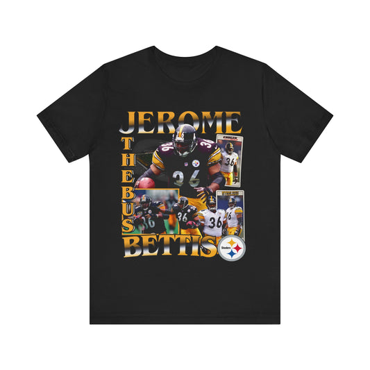 Vintage 90s Football Bootleg Style T-Shirt JEROME BETTIS Unisex Graphic Tee