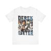 Vintage 90s Baseball Bootleg Style T-Shirt DEREK JETER Unisex Graphic Tee Shirt