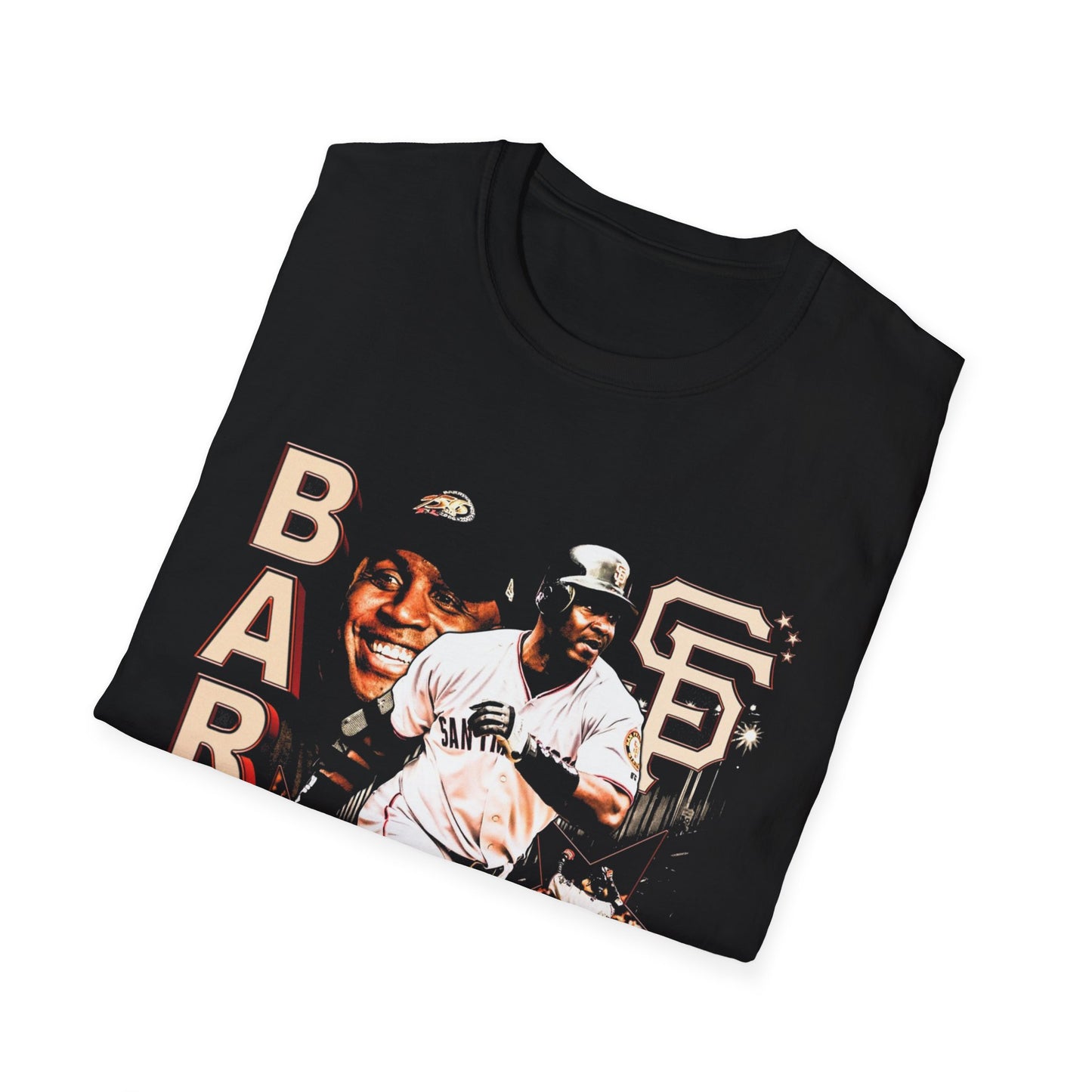 Vintage 90s Baseball Bootleg Style T-Shirt, BARRY BONDS Retro Baseball Shirt Unisex Graphic Tee