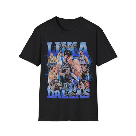 Vintage 90s Basketball Bootleg Style T-Shirt, LUKA DONCIC Retro Basketball Shirt Unisex Graphic Tee