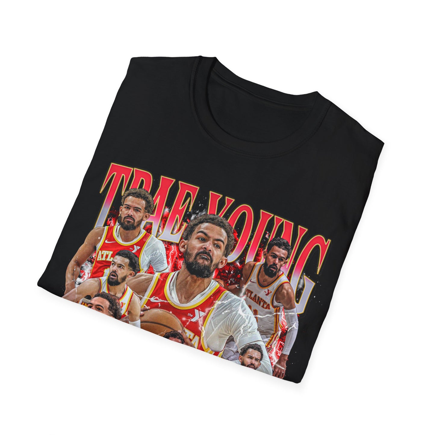 Vintage 90s Basketball Bootleg Style T-Shirt, TRAE YOUNG Retro Basketball Shirt Unisex Graphic Tee