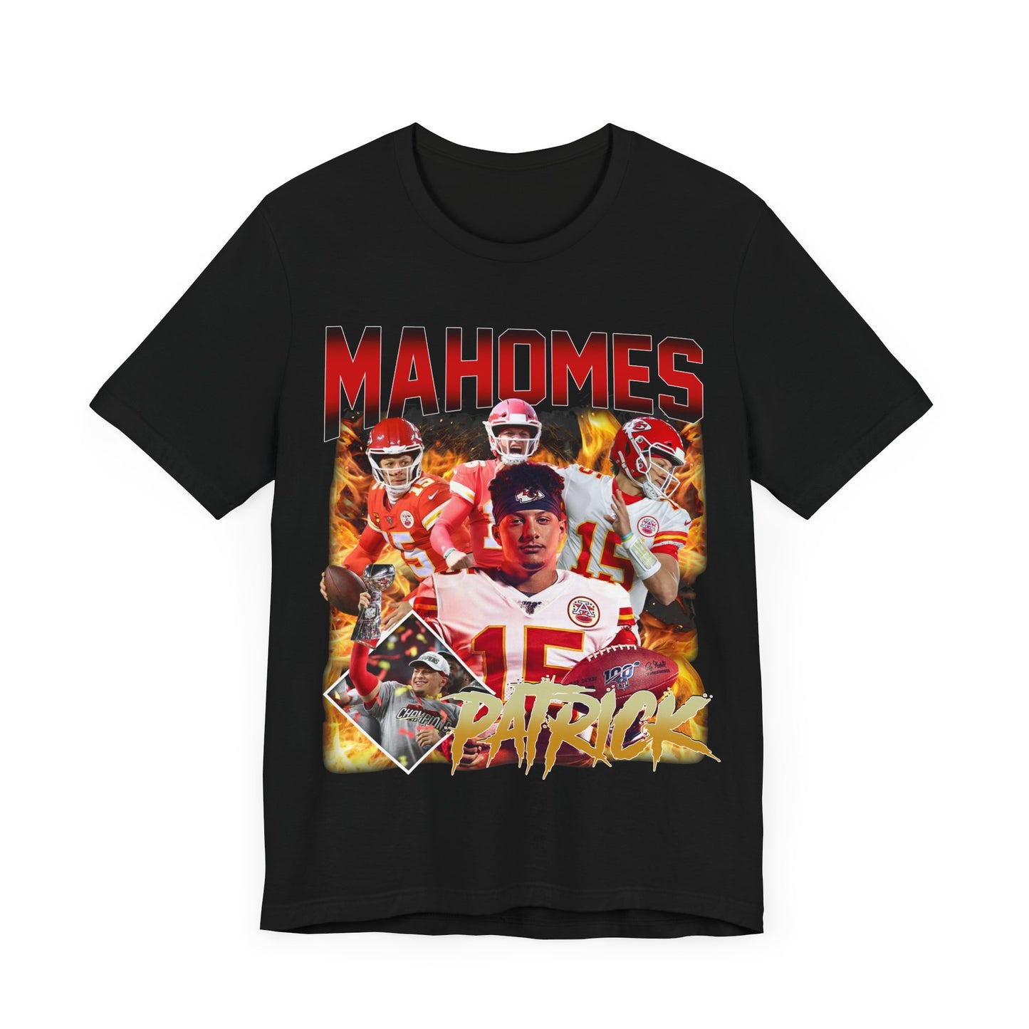 Vintage 90s Football Bootleg Style TShirt PATRICK MAHOMES Unisex Graphic Tee 90s