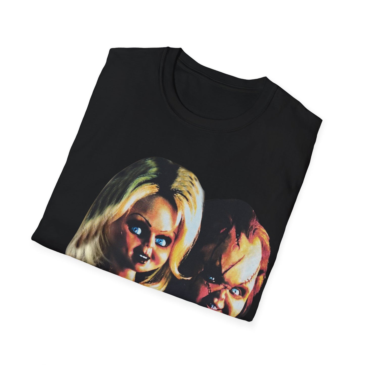 Vintage 90s Pop Culture Bootleg Style T-Shirt, CHUCKY AND TIFFANY Retro Shirt Unisex Graphic Tee
