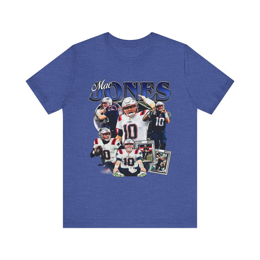 Vintage 90s Football Bootleg Style T-Shirt MAC JONES Unisex Graphic Tee Shirt