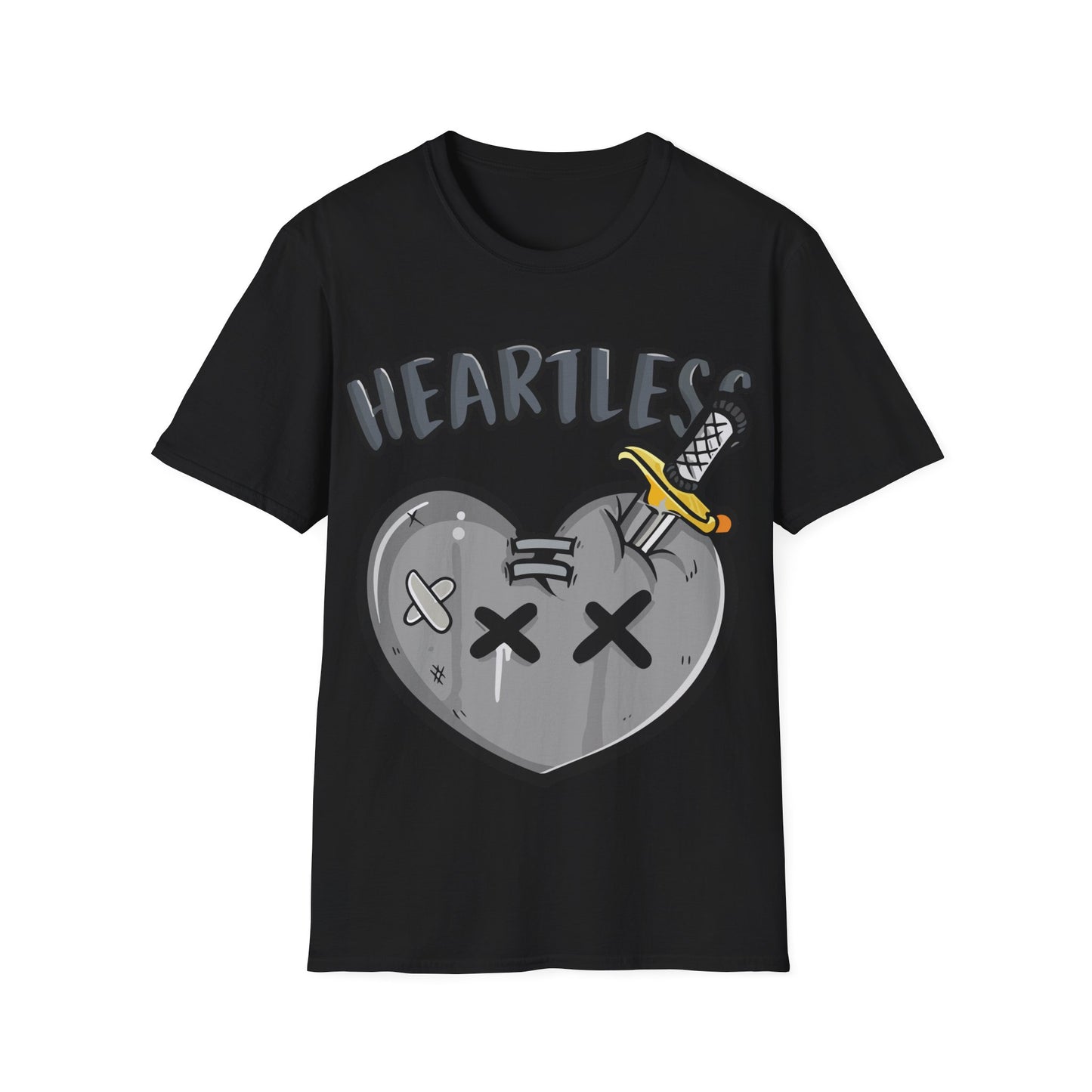 COOL GRAY 11 HEARTLESS PREMIUM STREETWEAR Unisex Softstyle T-Shirt