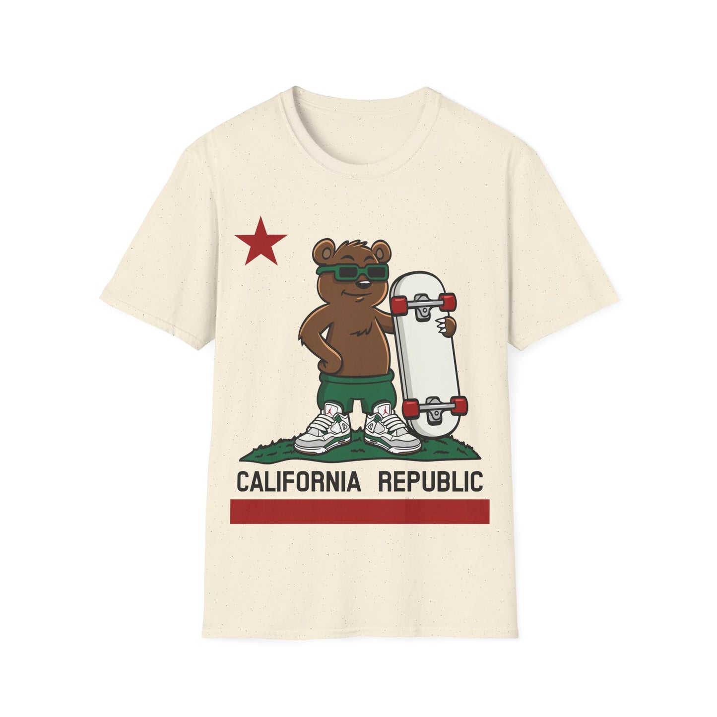SB 4 CALIFORNIA REPUBLIC PREMIUM STREETWEAR Unisex Softstyle T-Shirt