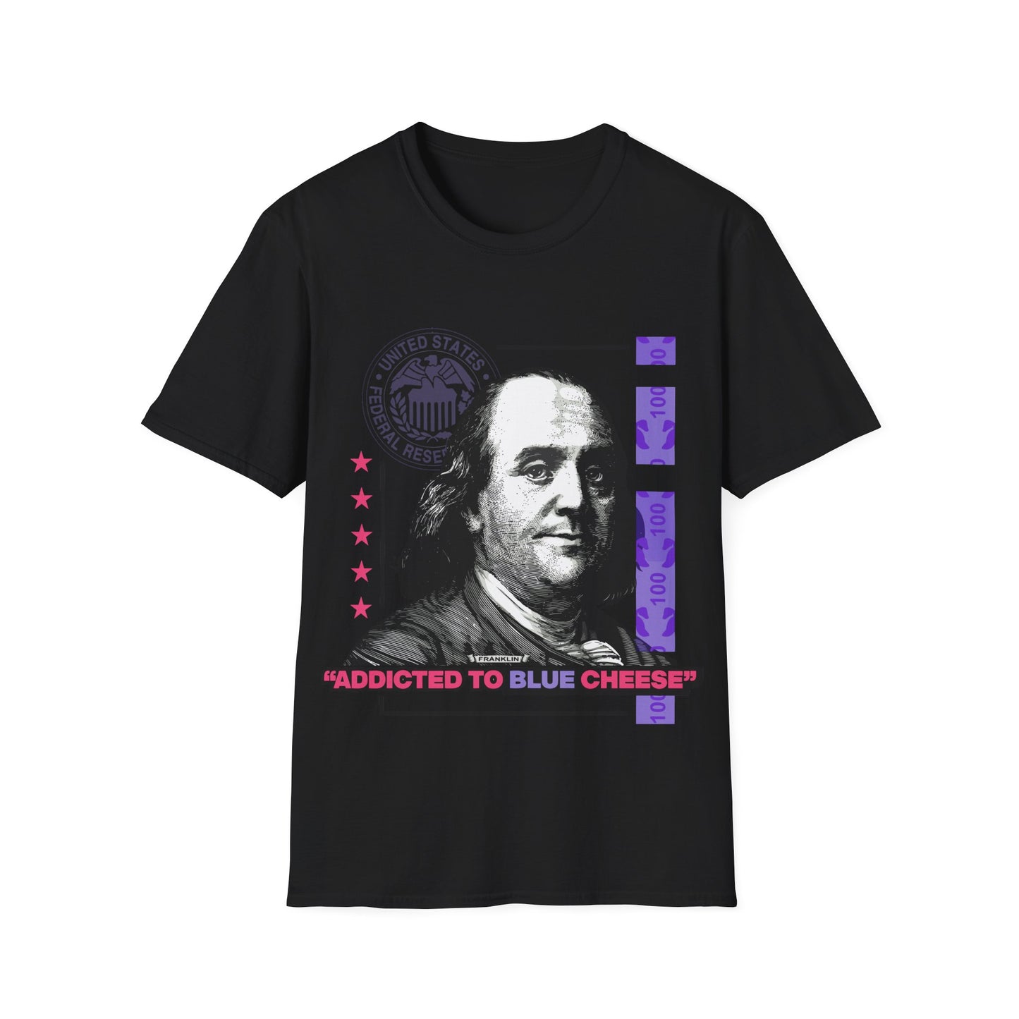 ADDICTED TO BLUE CHEESE PREMIUM STREETWEAR Unisex Softstyle T-Shirt