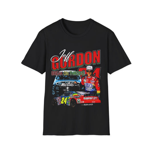 Vintage 90s Racing Bootleg Style T-Shirt, JEFF GORDON Retro Racing Shirt Unisex Graphic Tee Shirt