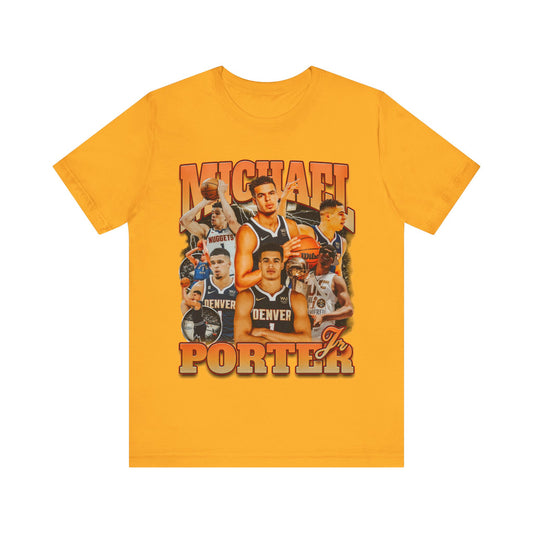 Vintage 90s Basketball Bootleg Style T-Shirt MICHAEL PORTER JR Unisex Tee Shirt