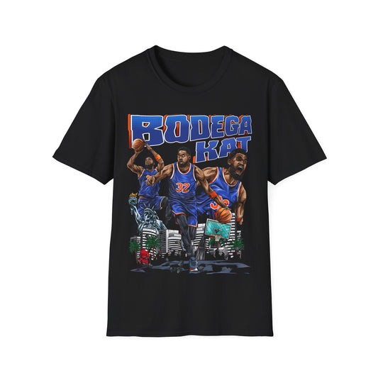 BASKETBALL LEGENDS BODEGA KAT Unisex Softstyle T-Shirt