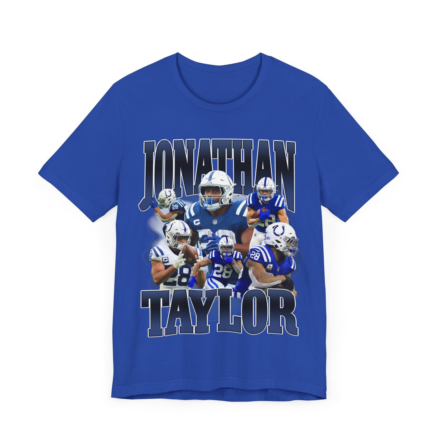 Vintage 90s Football Bootleg Style TShirt JOHNATHAN TAYLOR Unisex Graphic Tee