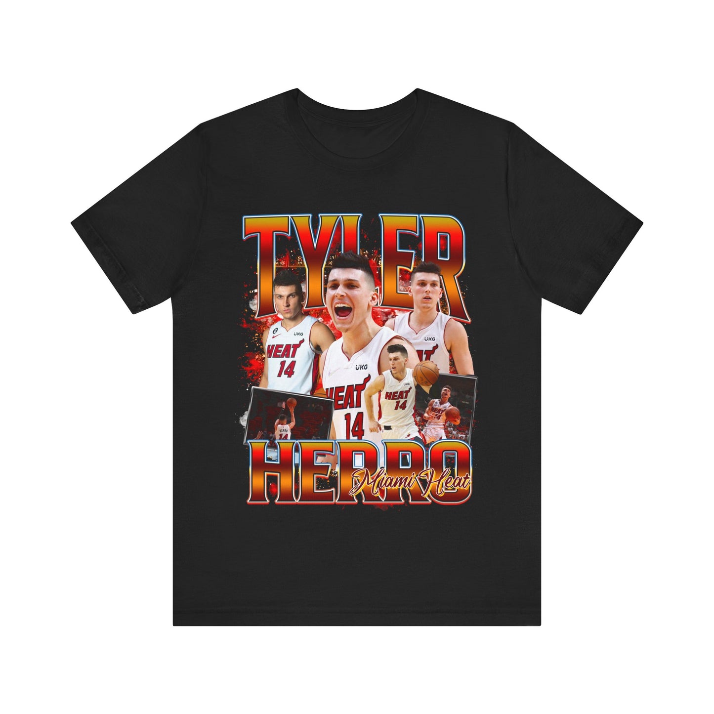 Vintage 90s Basketball Bootleg Style T-Shirt TYLER HERRO 90s Unisex Graphic Tee